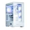 ZALMAN P50 DS WHITE Mid-Tower 4x ARGB Fans