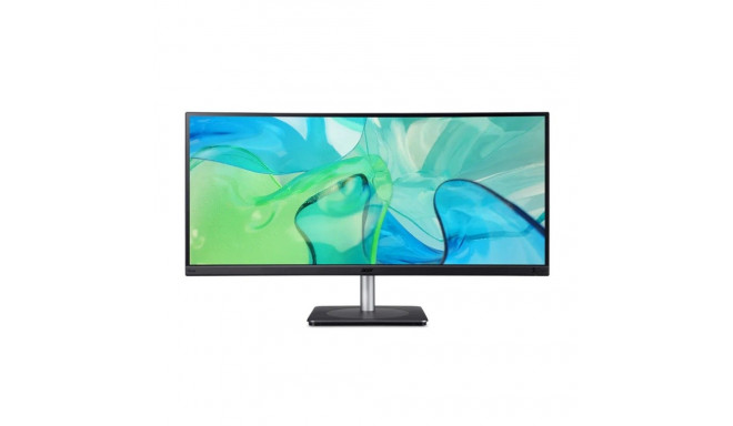 Monitor 34 inches CB343CURBEmiiphuzx WQHD 100Hz 21:9 IPS 2xHDMI DP RJ-45 USB-C USB SPEAKERS
