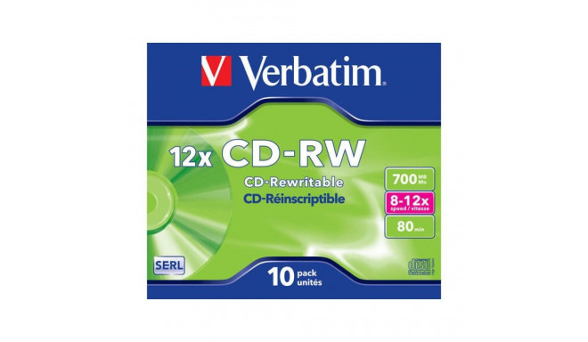 CD-RW 12x 700MB 10P JC 43148