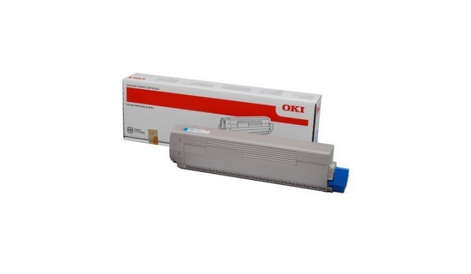 Toner 46443103 for C833/843 10K cyan