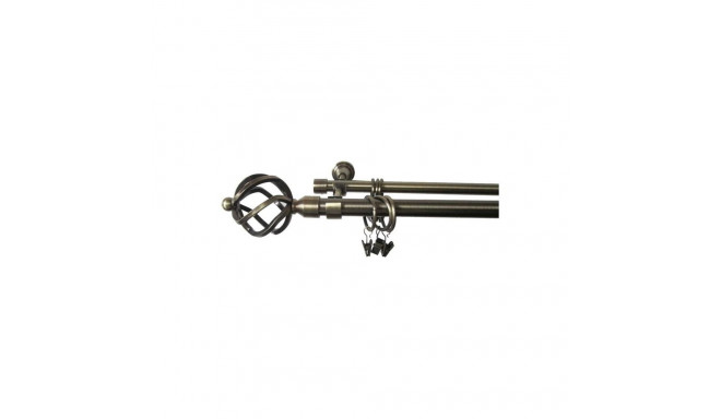 DOUBLE CURTAIN RAIL SET F512005 300CM
