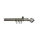 DOUBLE CURTAIN RAIL SET F512005 300CM