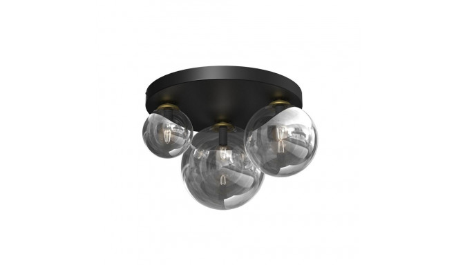 LAELAMP BURSA 3XE14/E27 MUST/KULDNE