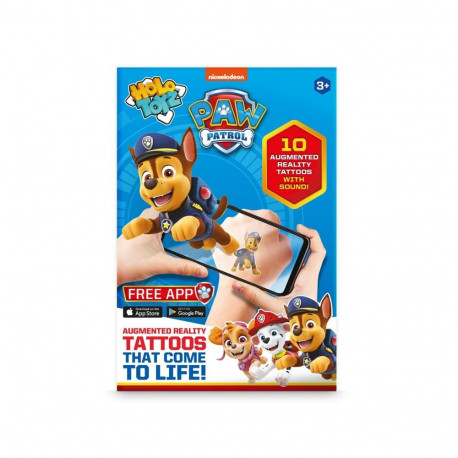 TOY TATTOO Paw Patrol 10 tk HTTPTA100