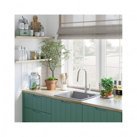 LIMA SINK MIXW/ PULL OUT BBM_F72M STEEL