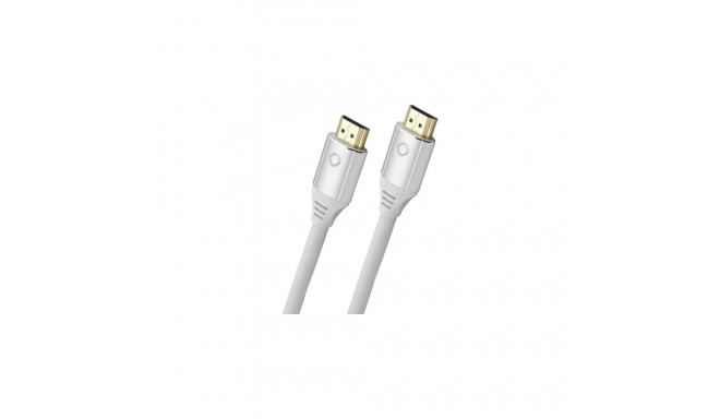 OEHLBACH Black Magic MKII HDMI cable 1.5 m HDMI Type A (Standard) Silver, White