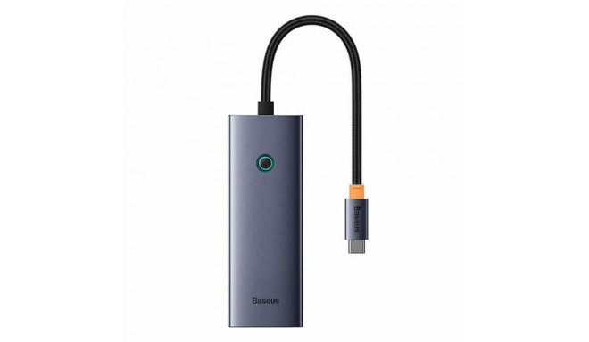 Baseus UltraJoy 5-Port Wired USB 3.2 Gen 1 (3.1 Gen 1) Type-C Grey