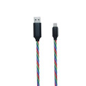 2GO 797147 lightning cable 1 m Multicolour