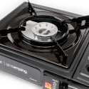 PLATINET CAMPING COOKING STOVE 1 BURNER BLACK