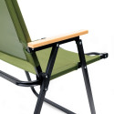 PLATINET CAMPING CHAIR 75X47X39 CM GREEN 45145