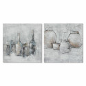 Maal DKD Home Decor 100 x 2,8 x 100 cm Vaas Traditsiooniline (2 Ühikut)