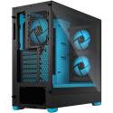 "Tower Fractal Design Pop Air RGB Cyan Core TG Clear Tint"