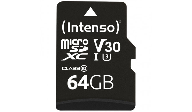 "CARD Intenso Speicherkarte microXC Professional 64 GB"