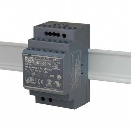 "D-Link DIS-H60-24 60W Ultra slim design with 17.5mm"