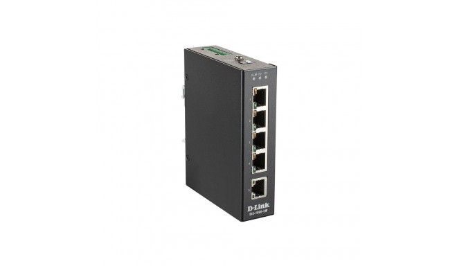 "D-Link DIS-100E-5W 5-Port Fast Ethernet Industrie Switch"
