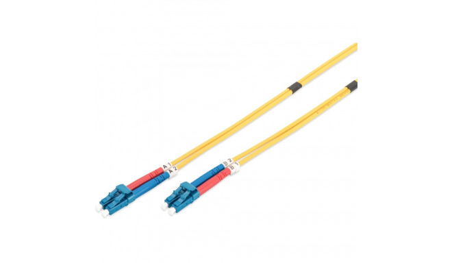 "DIGITUS LWL Patchkabel LC -> LC 10.00m Singlemode Duplex OS2"