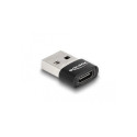 "DELOCK USB 2.0 Adapter USB Typ-A St > USB Type-C Bu schwarz"
