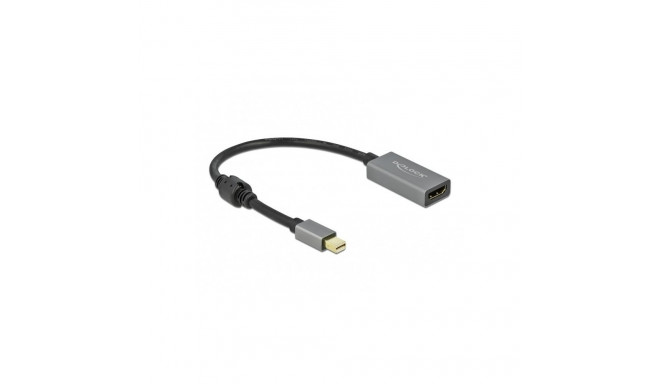 "DELOCK Aktiver mini DisplayPort 1.4 zu HDMI Adapter 4K 60Hz HDR"