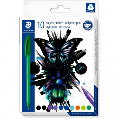 "STAEDTLER Kugelschreiber ball 4320 M 10ST"