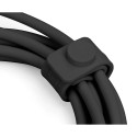 "DIGITUS USB 2.0 Kabel Typ C-Lightning Silikon 0.5m MFI schwa"