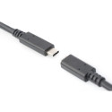 "DIGITUS USB 2.0 Verlängerungskabel Typ C -C St/Bu 1.5m. sw"