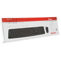 "Equip Kabelgebundene Kombi Keyboard+Mouse. schwarz. spanisch"