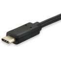 "Equip USB Kabel 2.0 C-B St/St 1.00m schwarz Polybeutel"