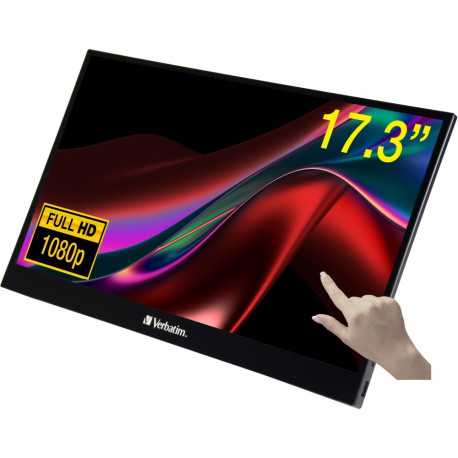 "Verbatim PMT-17 Portable Touchscreen Monitor 17.3"" FullHD"