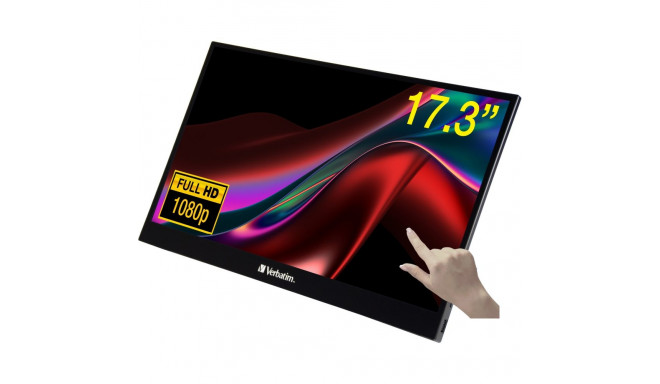 "Verbatim PMT-17 Portable Touchscreen Monitor 17.3"" FullHD"