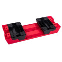 Stepipink Stepipink Aerobic Step Platform inSPORTline Absater Evo punane/must