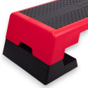 Stepipink Stepipink Aerobic Step Platform inSPORTline Absater Evo punane/must