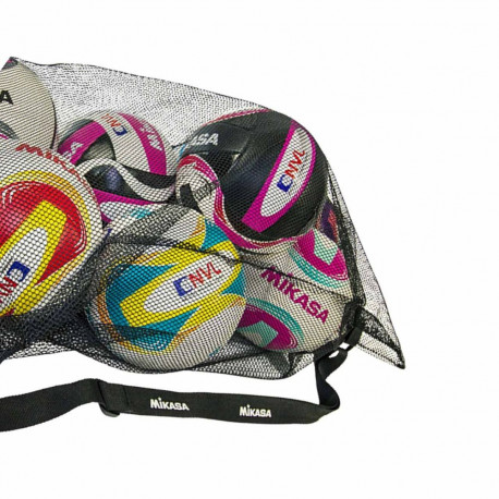 Siatka na piłki Mikasa czarna MBB2