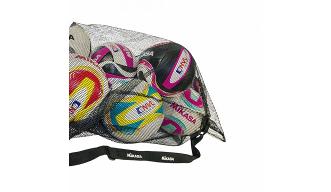 Siatka na piłki Mikasa czarna MBB2