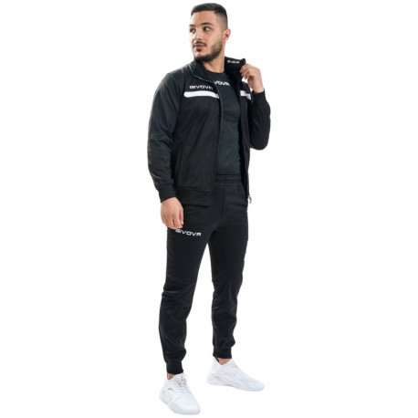 Givova dressid One TT012 1003 2XL, must-valge