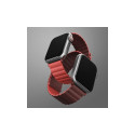 UNIQ Revix Strap Apple Watch Series 1/2/3/4/5/6/7/8/SE/SE2 38/40/41mm Reversible Magnetic maroon-cor