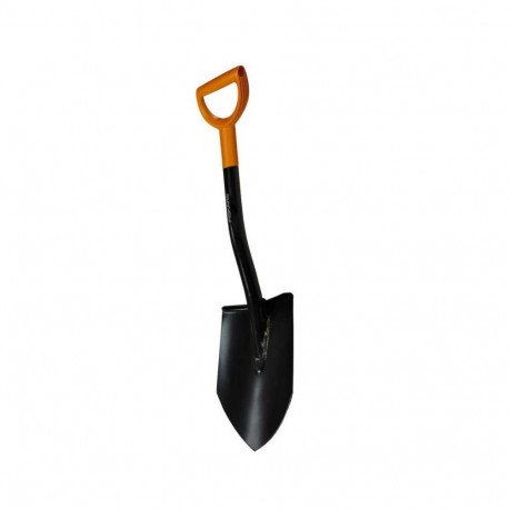 Fiskars Solid must ja oranž labidas