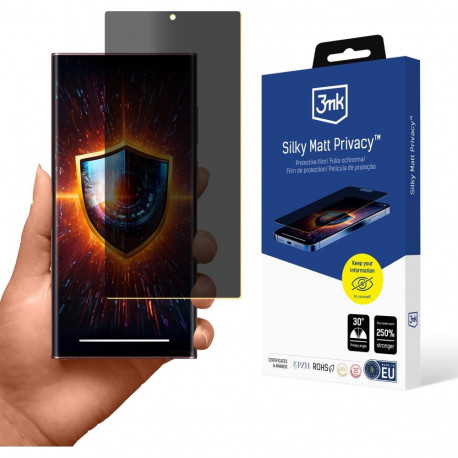 3MK Samsung Galaxy S22 Ultra 5G - 3mk Silky Matt Privacy