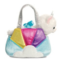AURORA Fancy Pals plüüsist printsesskass sinises kotis, 20 cm