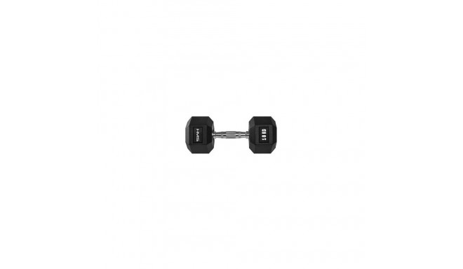 HMS Hex Pro kummist hantel 1 x 18 kg
