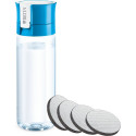 Brita Fill & Go blue 0.6l + 4 filter cartridges