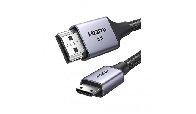 Ugreen HDMI Mini - HDMI kaabel 2m must (15515)
