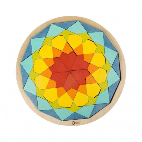 Classic World Mandala Puzzle