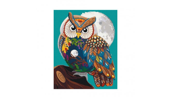 Painting by numbers - The wise guardian