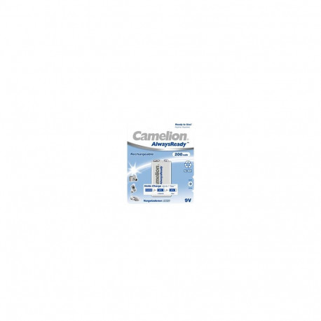 Camelion | 9V/6HR61 | 200 mAh | AlwaysReady Rechargeable Batteries Ni-MH | 1 pc(s)