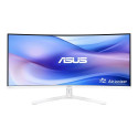 ASUS VU34WCIP-W 34-tolline VA WLED kumer 1500R UWQHD 21:9 100Hz 300cd/m2 1ms HDMI DP USB-C USB-jaotu