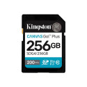 KINGSTON 256GB SDXC Canvas Go Plus Gen4 200MB/s C10 UHS-I U3 V30