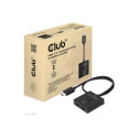 CLUB 3D HDMI 2-in-1 kahesuunaline lüliti 8K60Hz või 4K120Hz jaoks