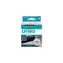 DYMO D1 Standard - must rohelisel - 9mm