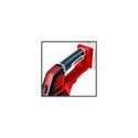 Einhell GE-CG 18/100 Li T-Solo juhtmevaba murukäärid 10 cm 18 V must, punane