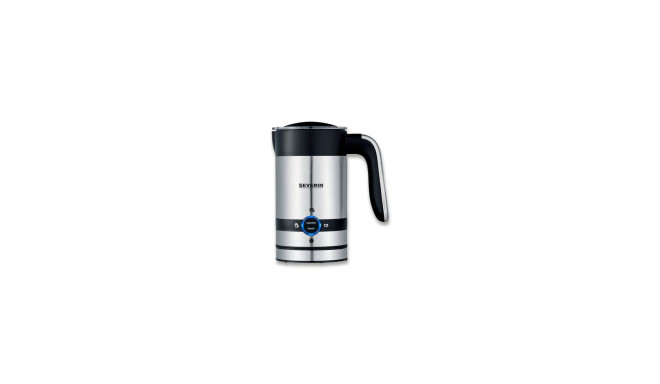 Severin SM 3584 milk frother/warmer Automatic Black, Stainless steel